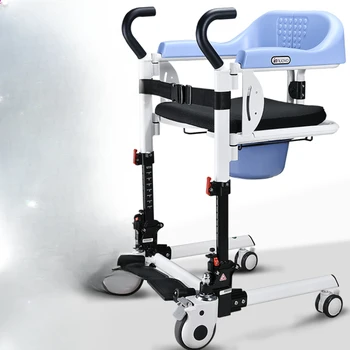 Összecsukható és tolható szék fogyatékkal élők számára, lábujj- vagy béna idősek emelése, multifunkcionális otthoni gondozás